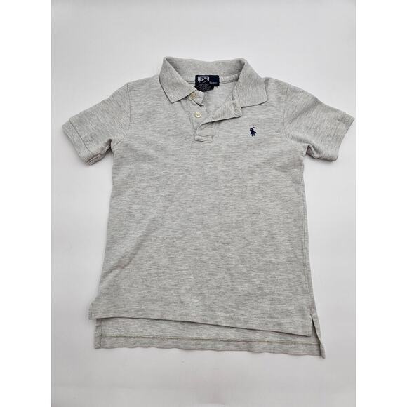 Polo Ralph Lauren Other - Polo Ralph Lauren Boy's Size 6 Gray Short Sleeve Polo Shirt